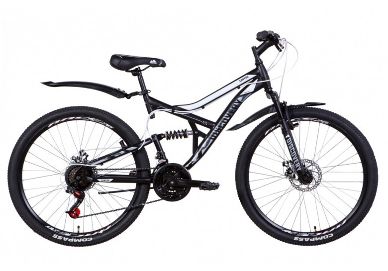 Велосипед ST 26" Discovery CANYON AM2 DD з крилом Pl Велосипед ST 26" Discovery CANYON AM2 DD з крилом Pl