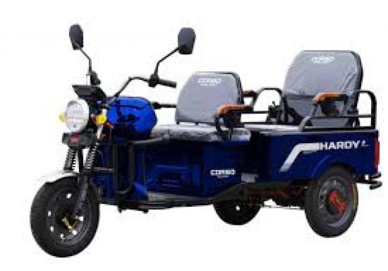 Електричний трицикл із кузовом CORSO HARDY-10 1200W-60V-38Ah Електричний трицикл із кузовом CORSO HARDY-10 1200W-60V-38Ah
