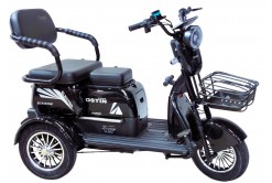 Електричний трицикл Corso «Ostin Pro» двигун 1200W, акумулятор 72V/28Ah, колеса 300-10 Електричний трицикл Corso «Ostin Pro» двигун 1200W, акумулятор 72V/28Ah, колеса 300-10