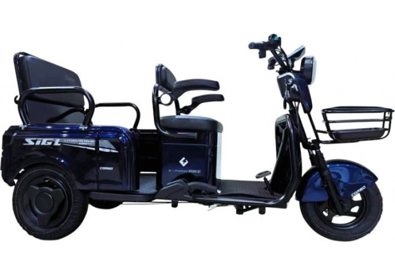 Електричний трицикл Corso «Sig L» 1200W з LiFePO4 Електричний трицикл Corso «Sig L» 1200W з LiFePO4