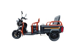 Вантажний електричний трицикл FORTE GP-1000-P Чорний
