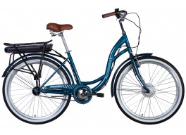Велосипед з електроприводом 28" ST Dorozhnik eAQUAMARINE BH рама-19" 36B 13А*г 500Вт