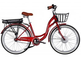 Велосипед з електроприводом 26" ST Dorozhnik eAQUAMARINE BH рама-17" 36B 13А*г 500Вт