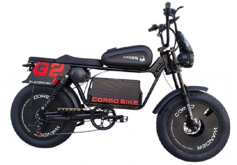 Електрофетбайк Corso Wander 20" 750W, 48V/20Ah Електрофетбайк Corso Wander 20" 750W, 48V/20Ah
