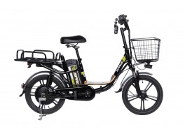 Велосипед з електроприводом 18" AL SPACE eELDORADO DD FR рама-15" 48B 15 А·год 500 Вт