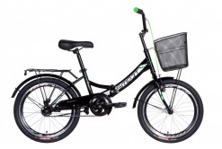 Велосипед 20" Formula SMARTс багажником зад St, з крилом St, з кошиком St Велосипед 20" Formula SMARTс багажником зад St, з крилом St, з кошиком St