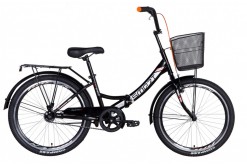 Велосипед 24" Formula SMART 7 з багажником зад St, з крилом St, з кошиком St 2021 Велосипед 24" Formula SMART 7 з багажником зад St, з крилом St, з кошиком St 2021