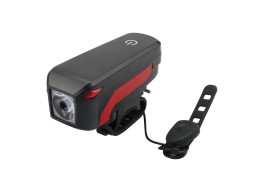 Фонарь пер. BC-FL1552 350лм питание Li-on 2000mAh с эл звонком 120дб USB Pl
