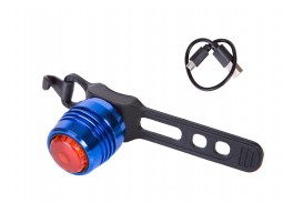 Мигалка BC-TL5398 красный свет USB Al (синий корпус)