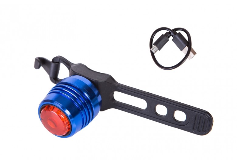 Мигалка BC-TL5398 красный свет USB Al (синий корпус) Мигалка BC-TL5398 красный свет USB Al (синий корпус)