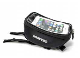 Велосумка с отделением под смартфон черный BRAVVOS CT-002