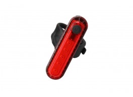 Фонарь габаритный задний (плоский) BC-TL5477 5 светодиодов USB (красный)