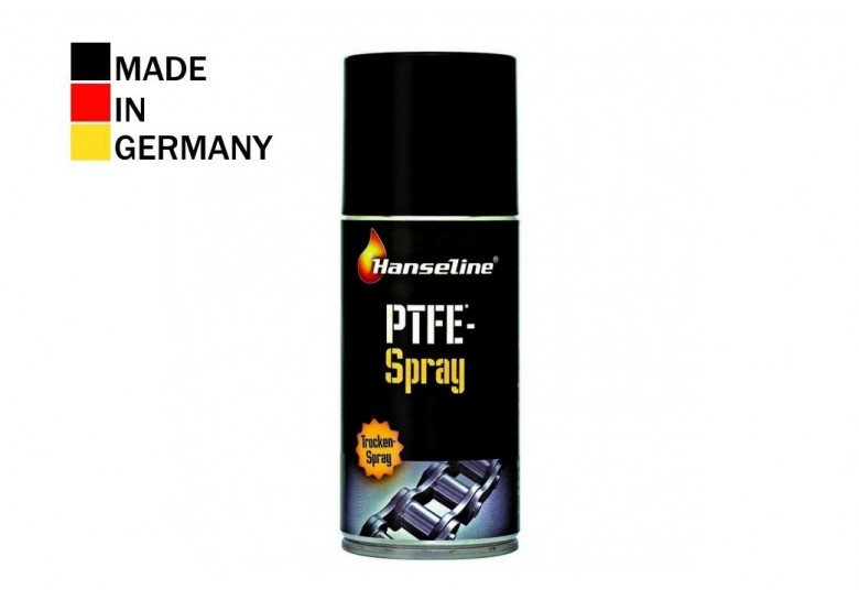 Спрей-смазка для цепи HANSELINE PTFE (Teflone) Spray Aerosol для сухой погоды 150ml Спрей-смазка для цепи HANSELINE PTFE (Teflone) Spray Aerosol для сухой погоды 150ml