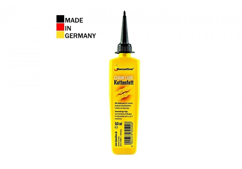 Смазка для цепи HANSELINE консистентная 50ml Смазка для цепи HANSELINE консистентная 50ml