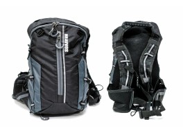 Рюкзак QIJIAN BAGS B-300 44х26х9cm черно-серый