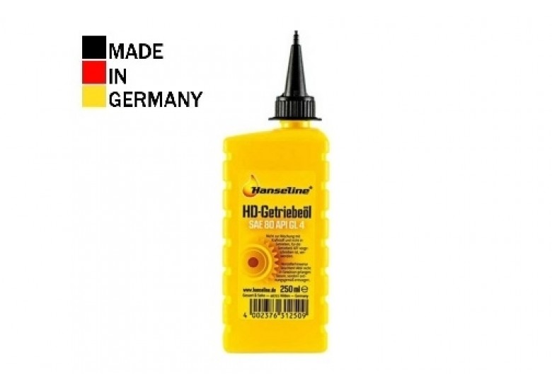 Смазка для цепи и компонентов трансмиссии HANSELINE HD-Gear Oil SEA 80 250ml Смазка для цепи и компонентов трансмиссии HANSELINE HD-Gear Oil SEA 80 250ml