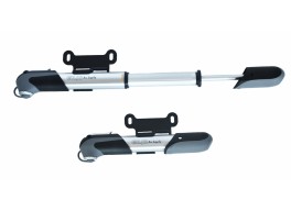 Насос мини телескопический GIYO GP-62A AL AV/FV (80/120psi) (серый)