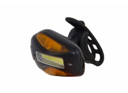 Фонарь габаритный PL209R белый+красный+желтый свет 20 светодиодов, USB Pl (черный корпус)