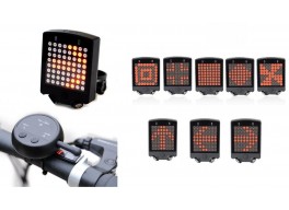 Фонарь габаритный задний BC-TL5470 LED, USB с пультом управления wireless (красный)