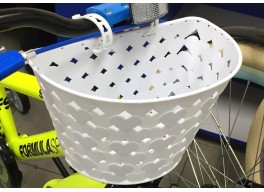 Корзина + хомут 16" Pl H165 *W245*D155 Hмм (белый)