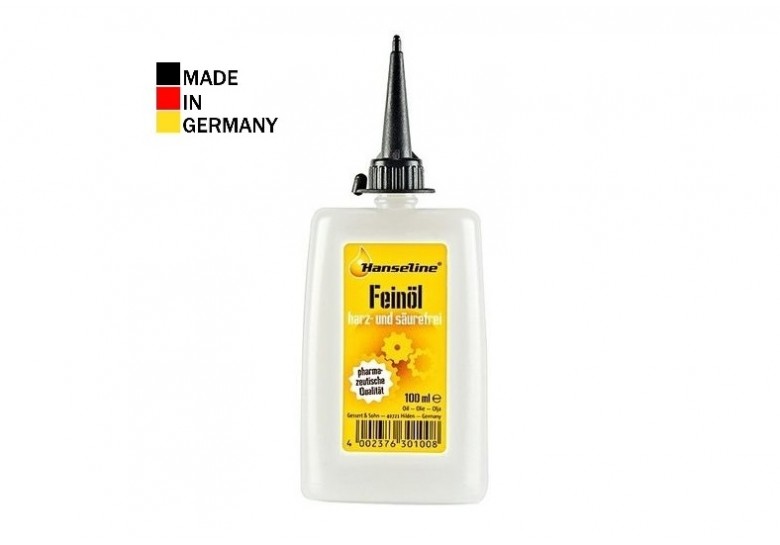 Смазка для цепи HANSELINE Precision FEINOIL 100ml Смазка для цепи HANSELINE Precision FEINOIL 100ml