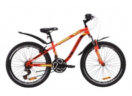 Велосипед ST 24 "Discovery FLINT AM Vbr з крилом Pl 