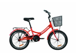 Велосипед 20" Formula SMARTс багажником зад St, з крилом St, з кошиком St 