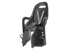Дитяче крісло заднє POLISPORT Groovy Maxi CFS на багажник, 9-22 кг, чорне