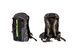 велорюкзаки QIJIAN BAGS B-300 (BKP-001) - ЧОРНО-ЖОВТИЙ, 44Х26Х9 СМ
