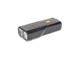 Велосипедна фара ONRIDE Spark (300 lm, 2400 mAh, Type-C), функ. Power Bank, пластикова
