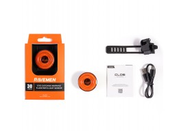 Заднє світло Ravemen CL05 (30 lm, 200 mAh) з датчиком фар